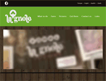 Tablet Screenshot of lagriole.com